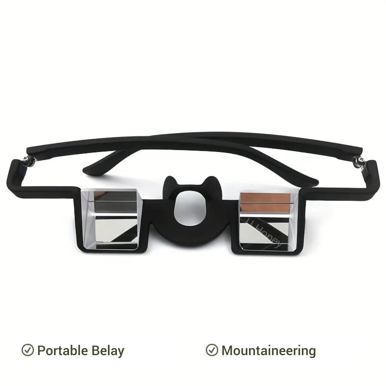 Outdoor Rock Climbing Glasses Portable Belay Glasses Comfortable Prism Glasses for Climbers Outdoor Climbing Activities Mountaineering Eyewear lazy Glasses