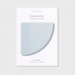Quarter Arch Sticky Notes | Aspen