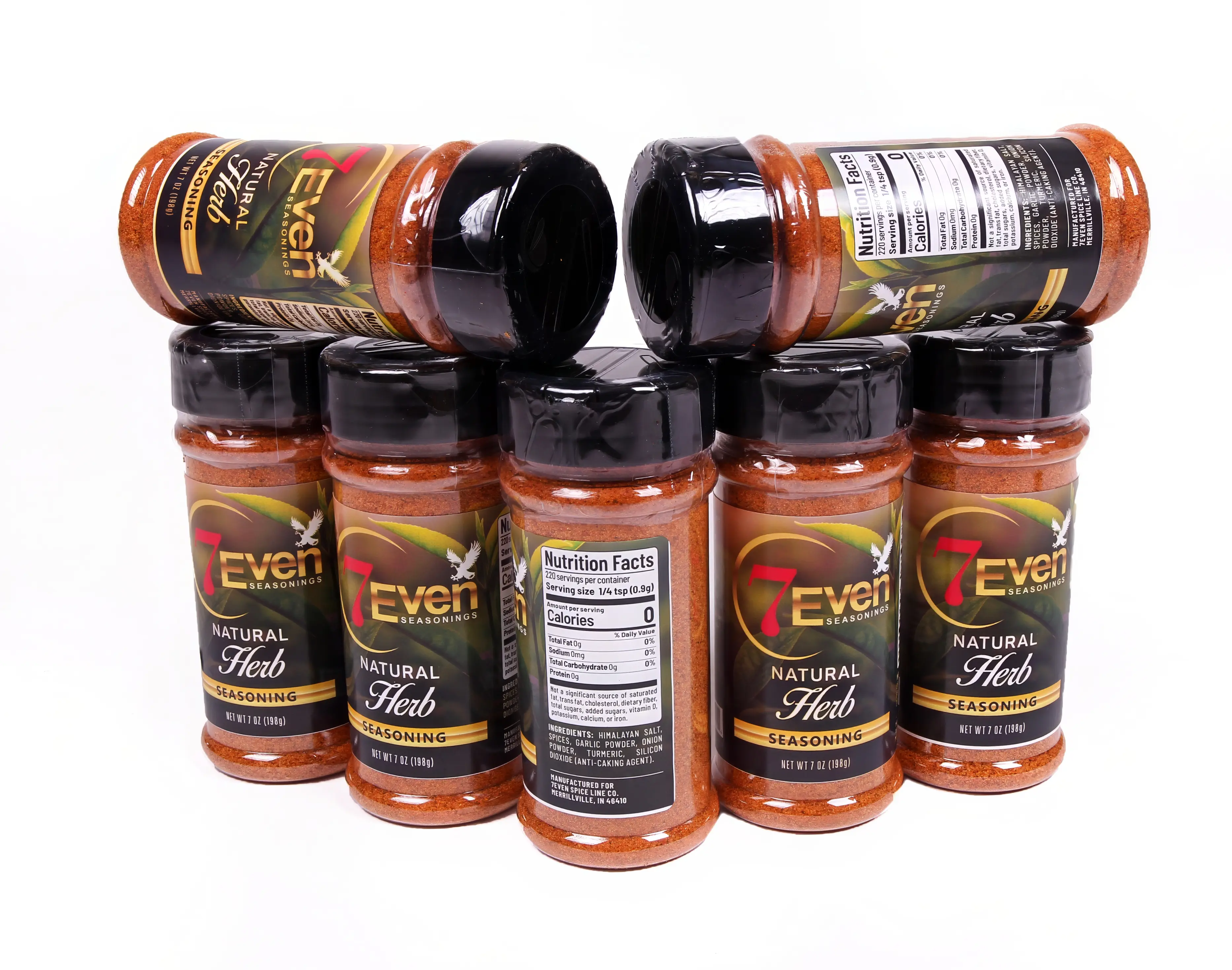 7 Even Natural Herb's Spice Seasoning - Rich Flavor for Everyday Use, Enhances Meals, US Origin, 7 Even Brand