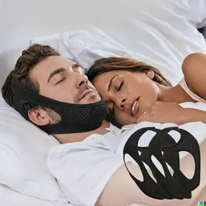 Anti Snoring Mouth Strap, 2 Counts/set Breathable Mouth Strap, Comfortable Mouth Strap for Men & Women