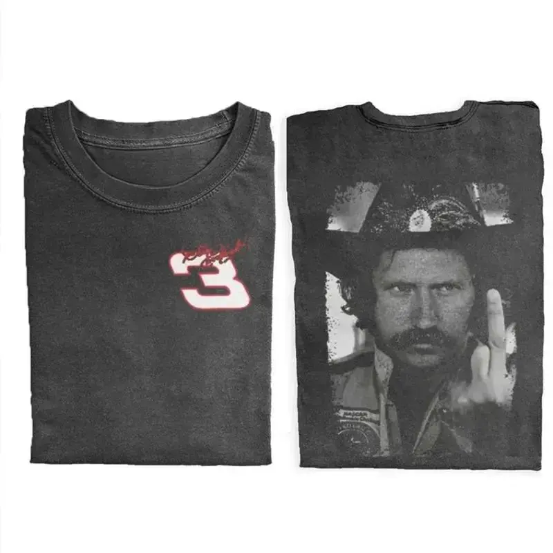 Dale Earnhardt Middle Finger Vintage Style Unisex T-shirt, Racing Middle Finger tshirt, Racing Fan SweatShirt, Nascar Tee , Car racing shirt, Lovers Racing, Unisex Sweatshirt, Vintage sweatshirt, Gift Birthday, Trending shirt,