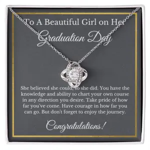 Graduation Gift Necklace, Gold Diamond, Graduation Gifts for Her, High School Graduation Gifts for Her, College Graduation, Class of 2023