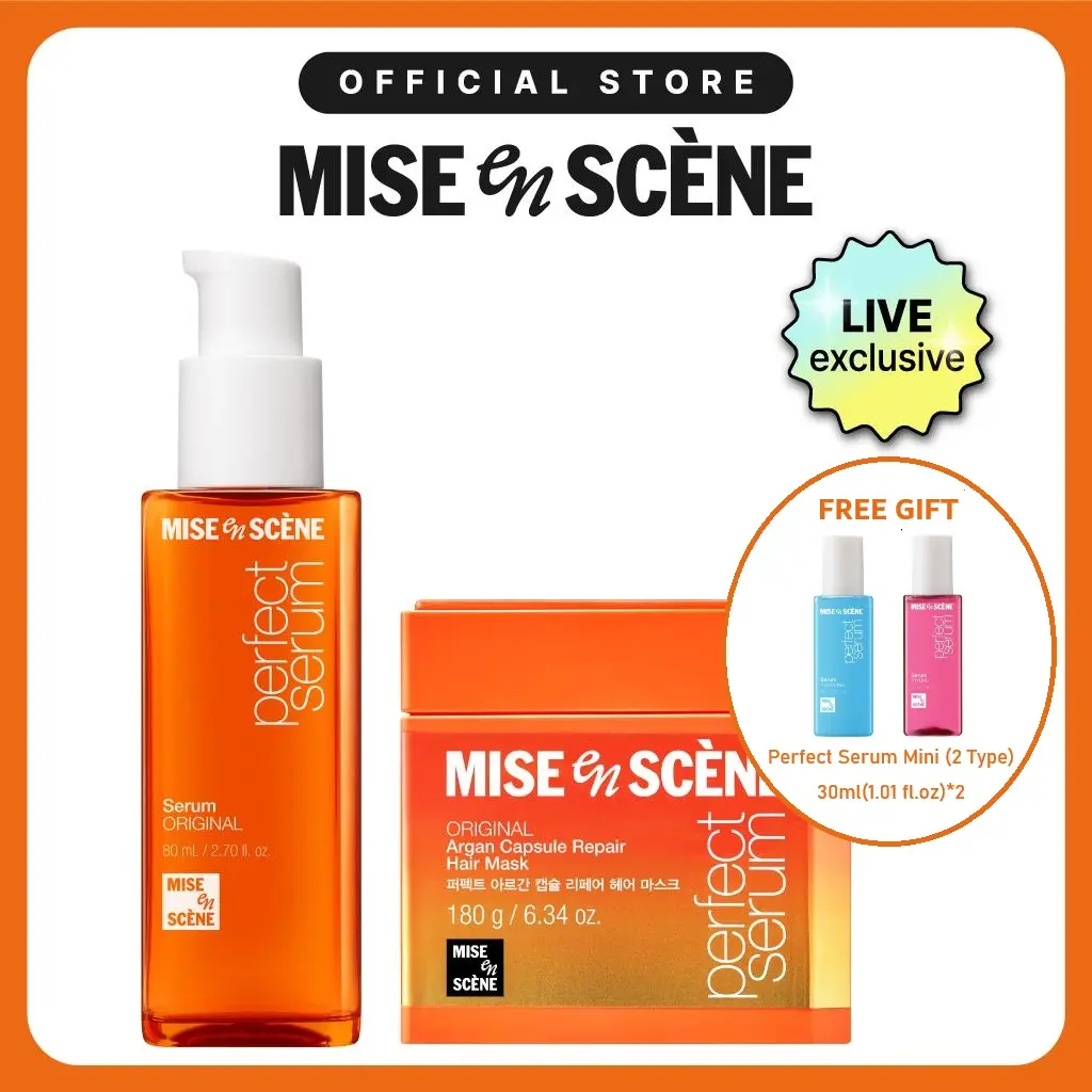 [LIVE Exclusive] Bestseller Deal (Serum+Hair Mask)