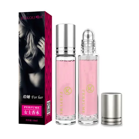 Women's Pheromone-Infused Aromatic Floral Perfume - Travel-Size 2pcs x 0.34oz (10ml) Rollerballs, Confidence-Boosting, Mood-Lifting, Enhances Natural Magnetism, Useful Mini Gifts for Women (Romantic, Birthday)