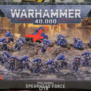 Prime Marines Of Space Custom Spearhead Force (Fully Poseable)