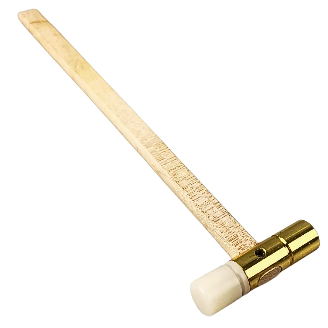 Double Brass & Nylon Heads Jewelry Hammer  - TJ-29311