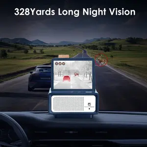 Thermal Master NV300, 328 Yards Night Collision Prevention, 512×384 X³ IR Super Resolution with 3-Vision IR