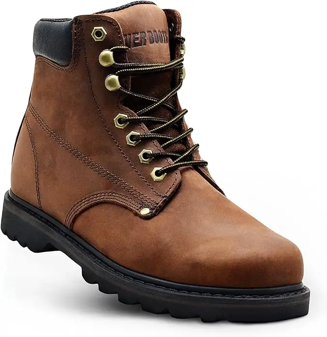 Ever Boots Tank S Steel Toe Work Boots for Men Nubuck  display picture 2