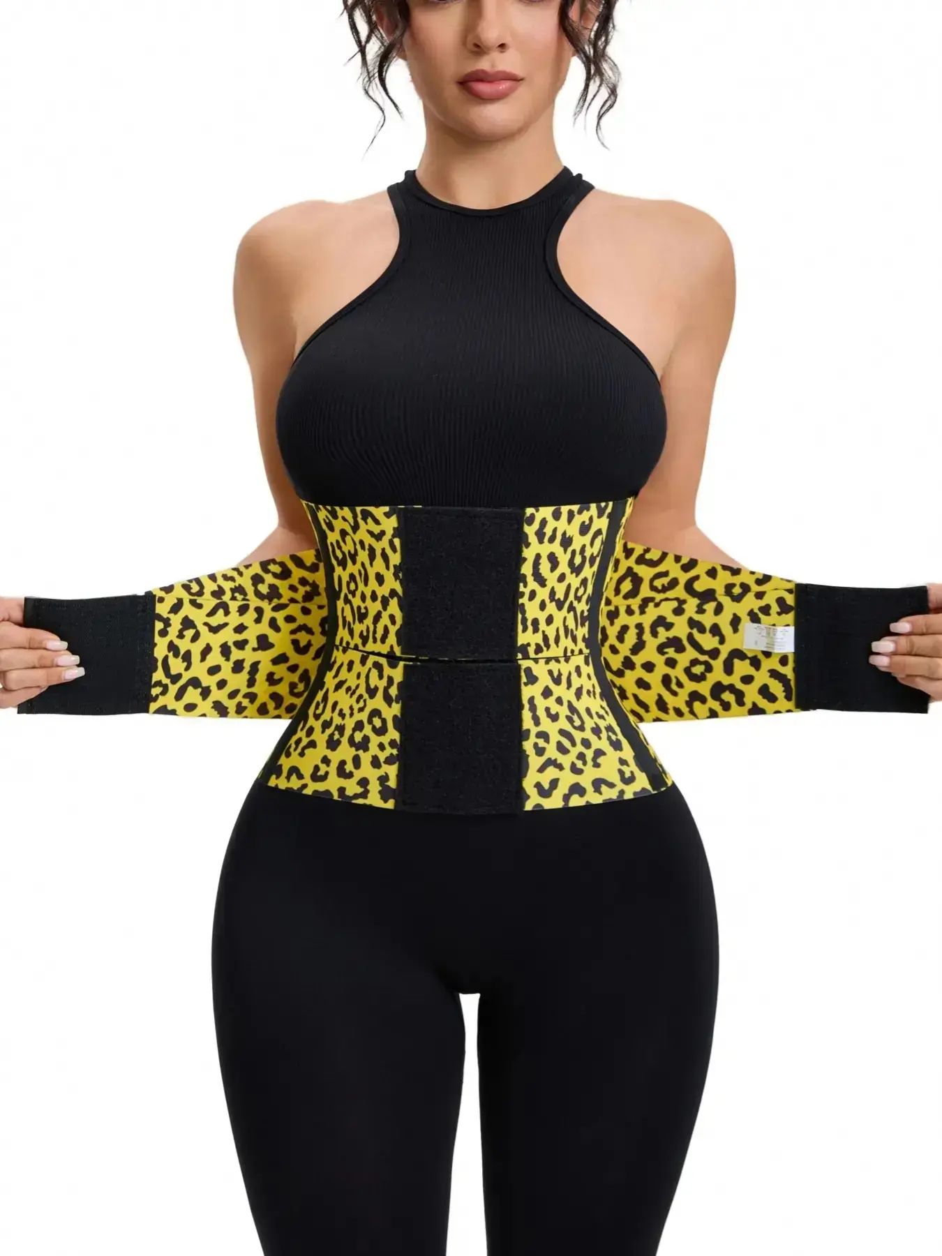 Women's Shaping Waist Belt, Adjustable Dual-Layer Compression Shapewear Underwear Belt with Strong Abdominal Control, Comfortable and Breathable, Suitable for Daily Use and Fitness