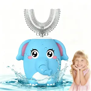 Electric Baby Toothbrush, U-Shaped Toothbrush, Ages 2-14, Soft Bristles, BPA Free | 1 Pack Oral Care Tools