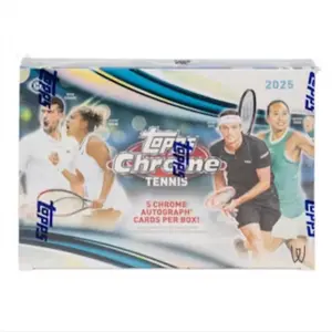 2025 Topps Chrome Tennis Breakers Delight Box