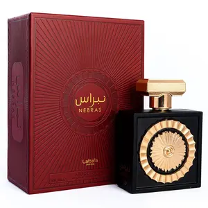 Lattafa Pride Nebras Eau de Parfum - 100mL (3.4 oz) Unisex High Quality EDP Fragrance for Adults, Alcohol-Containing Amber Vanilla Fragrance Blend
