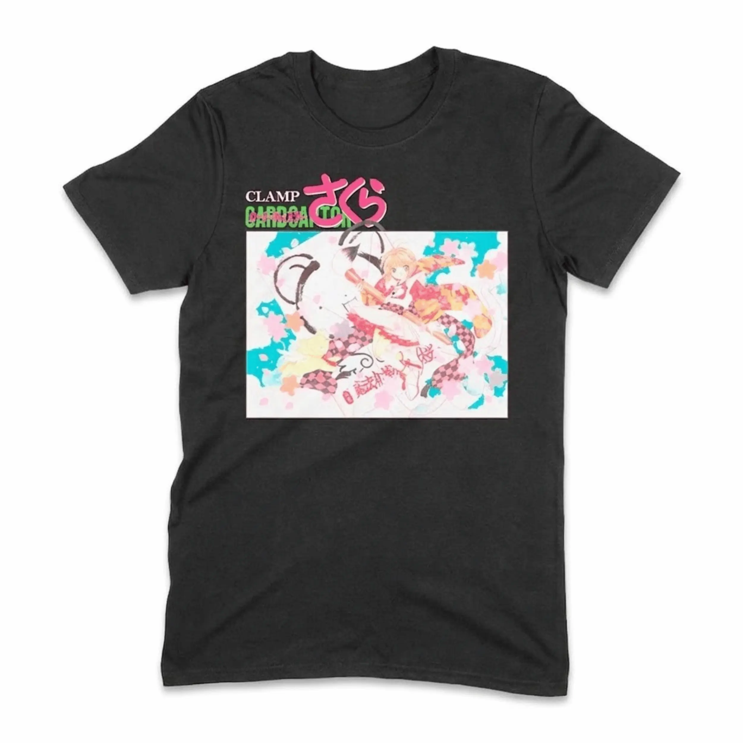 Anime Japanese Vintage Graphic Tee, Cardcaptor Sakura Tee, CLAMP Shirt, Manga Anime Shirt, Unisex T-Shirt, Anime Clothing, Giff for Men, Gift For Women Top Menswear Womenswear Streetwear