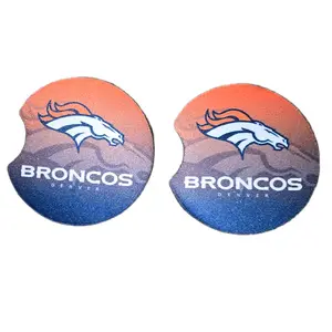 Colorado Football Car Coasters - Absorbent Coasters for Cup Holders (2 Pack)