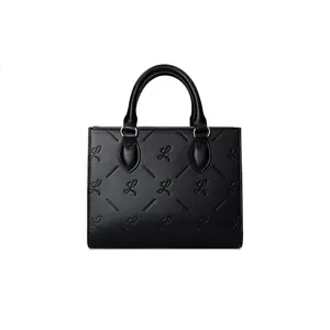 Lambur High Quality Vegan Leather Ladies Tote Bag Handbag