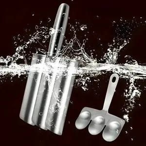 Stainless Steel Meatball Maker Machine Creative Kitchen 3-In-1 Design Perfect for Meatball Lovers Easy-To-Use Durable