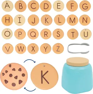 Learning Resources Alphabet Cookie Jar - ABC Toys for Kids, Alphabet Activities, Phonics Practice, Reading Practice, Language Development, Toddler Montessori Toys