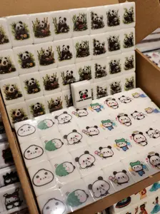 PushTile 2 Player Mahjong Set - Giant Pandas