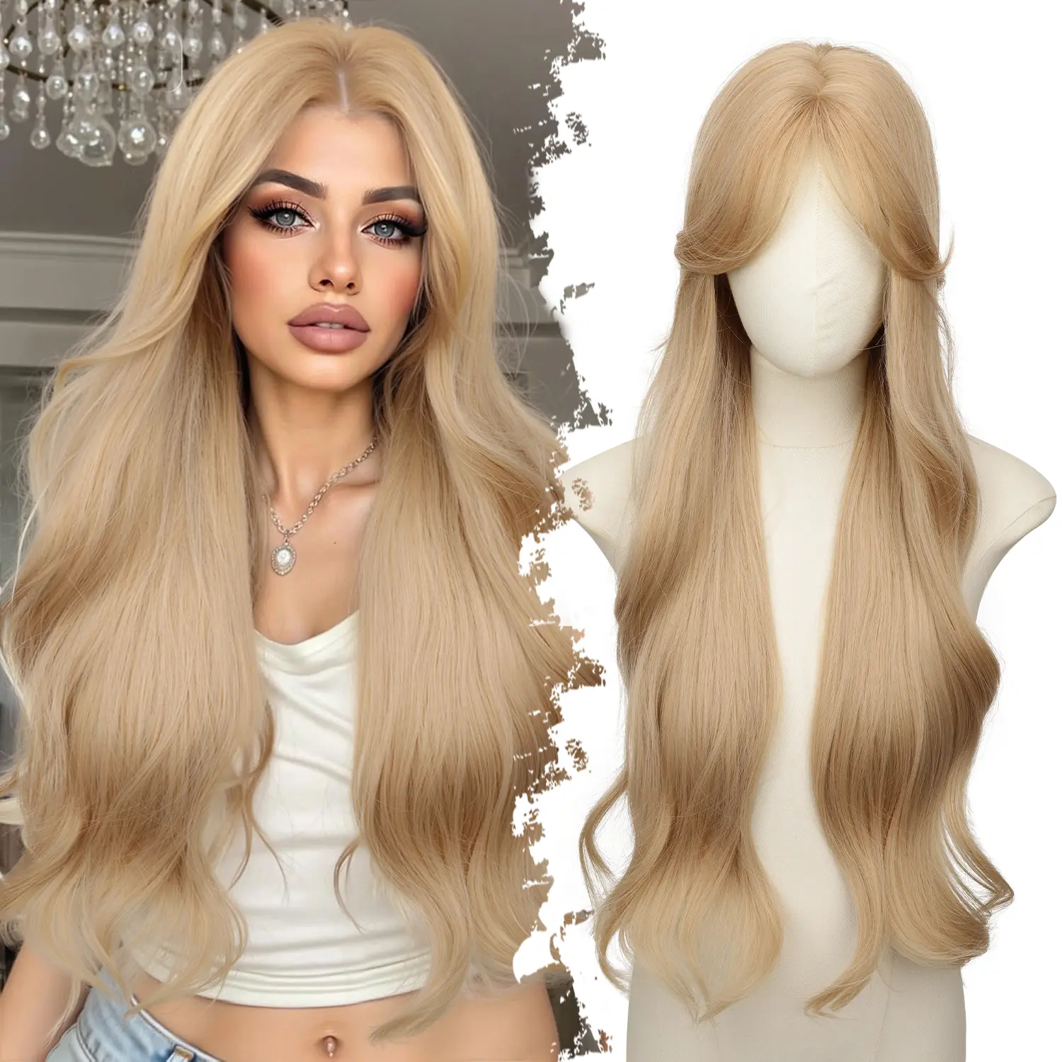 Honey Blonde Mix Platinum Blonde