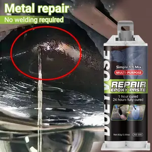 High-Temperature Resistant Car Body Bumper Radiator Leak Repair Welding Substitute, Fast Curing Super Strong Adhesive, Car Repair Tool, Metal Plastic Ceramic