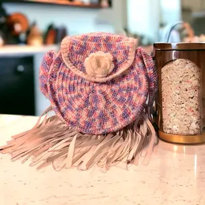 Jhimé by Hellene Amelié Crochet Handbag