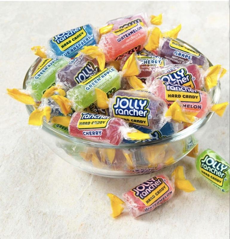 Jolly Rancher Assorted Fruit Flavored Hard Candy 5 lbs - Original Flavor