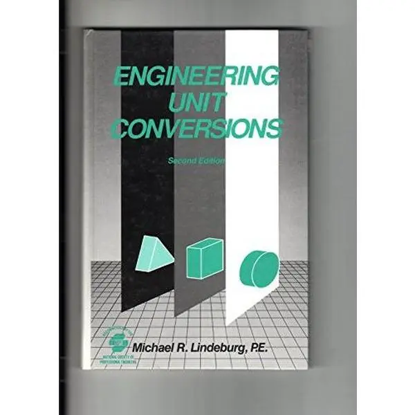 USED Book - Engineering Unit Conversions by Michael R. Lindeburg (Hardcover) - english