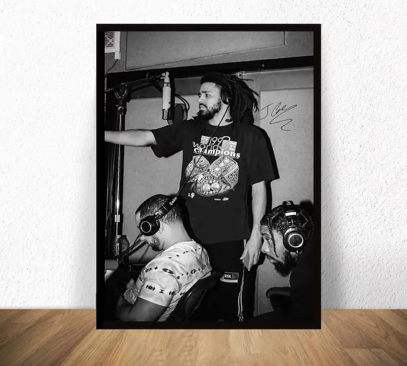 J Cole Poster