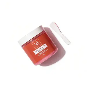 VB Azucar Glow Exfoliant & Brightening Sugar Scrub , Natural Hydrating Facial & Body Cleanser, Gentle Sugar Exfoliator for Smoother Skin, Refines Texture & Boosts Radiant Complexion