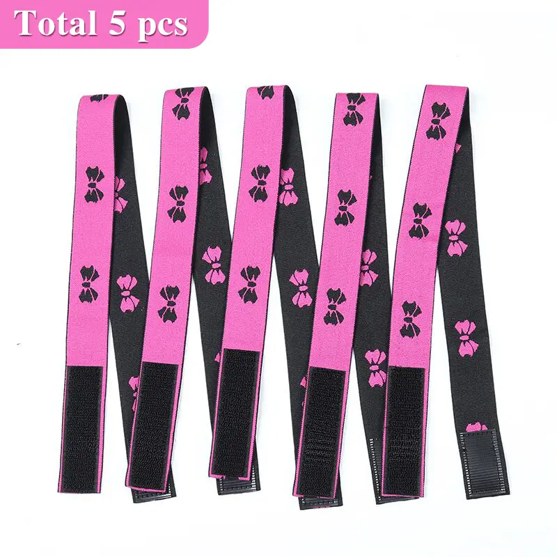 Total 5 Pieces Per Pack Head Band For Wig Melting Band Heatless-Hair Care 1 piece Headband For Women