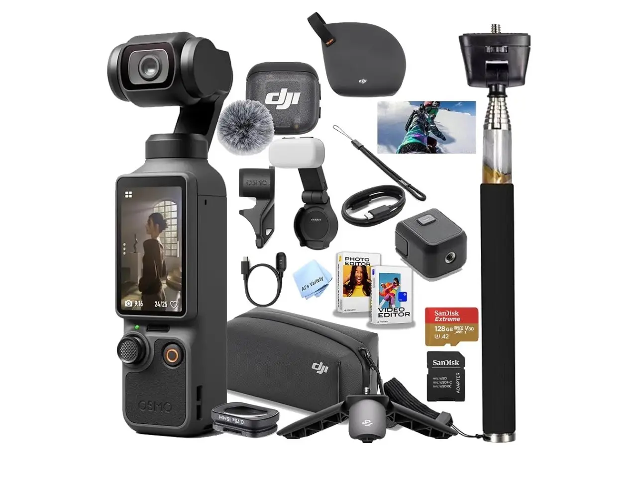 DJI Osmo Pocket 4 Standard Combo 4K 240fps Gimbal Camera