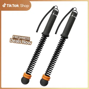 Weighted Cordless Battle Ropes 2PCS – New Upgrade Quiet Ropeless Training Rope Fitness Equipment for Home, Strength Training, HIIT Workouts, Full-Body Exercise, Indoor Gym Use, Noise-Free Portable Workout Gear