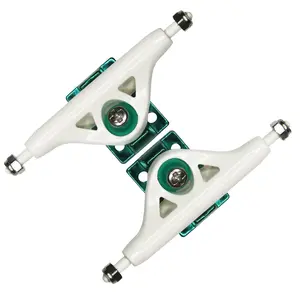 32mm Obsius x Teak Pro Fingerboard Trucks - Limited Edition Teal and White Collab Colorway