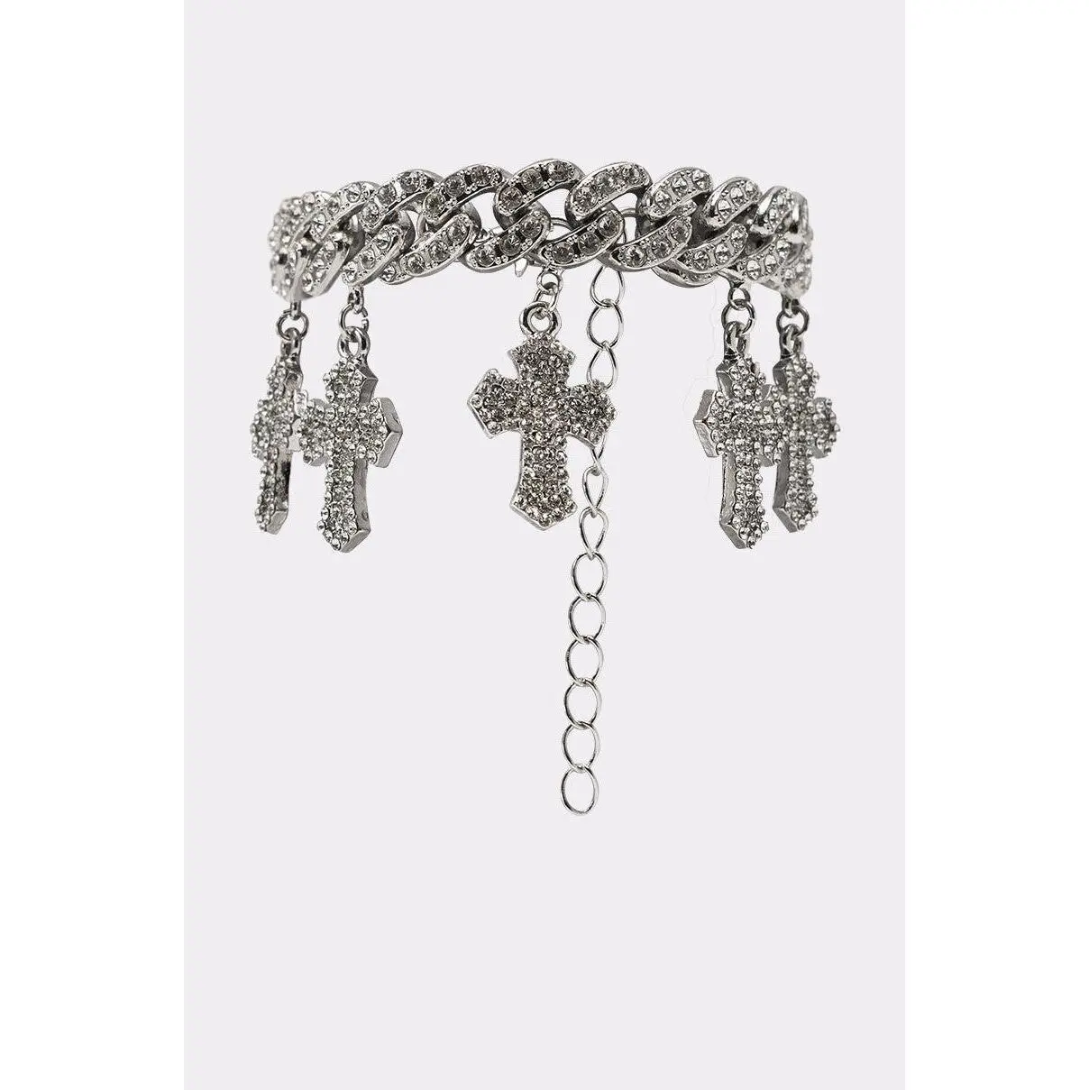 ICED OUT CHARM BRACELET ICED OUT CHARM BRACELET