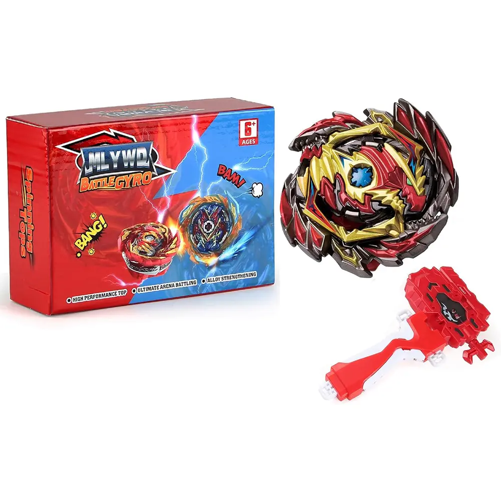 Bey Burst Battling Spinning Top Toy Set - Unisex Fantasy & Sci-Fi TL-145 Toy with Launcher, Arena, PVC-Free for 6-8 Years Old Kids Gifts