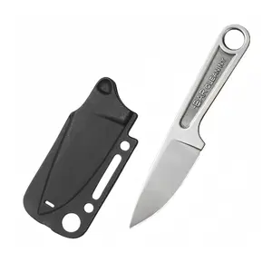 Stainless steel knife, all steel straight knife, kitchen peeler