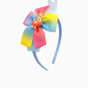 Rainbow Princess Bow Kids Headband