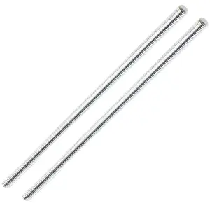 304 Stainless Steel, M3x 250mm Fully Threaded Rod, Right Hand Threads,2PCS