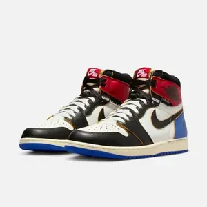 Jordan 1 Retro High OG SP Fragment x Union LA Varsity Red Sport Royal Men's IO7847-002 size 16 New Sneakers