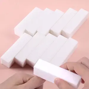10-Piece Soft Sponge Nail Files Set, Manicure Kit, Rectangular Blocks for Professional Nail Art Manicure & Spa Care, Essential Beauty Tools for Salon Quality Nails
