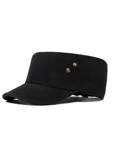 Men’s Flat-Top Washed Baseball Cap | Casual Outdoor Sports Dad Hat