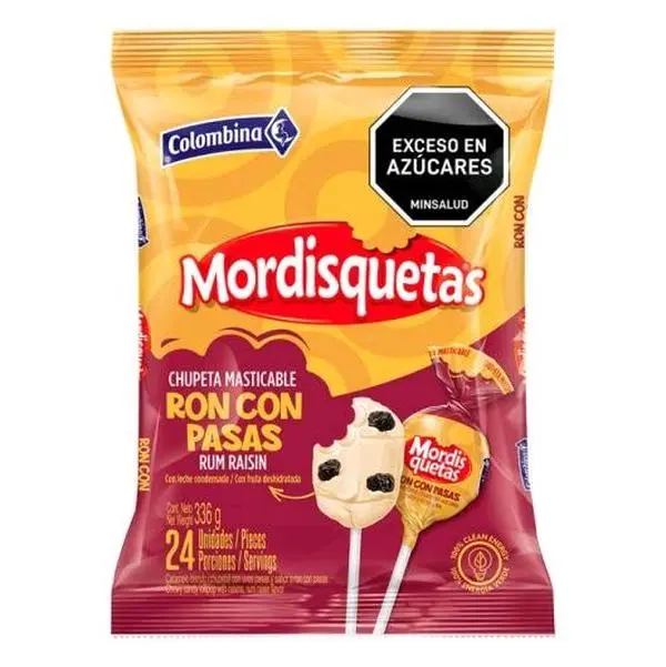 Mordisqueta Masticable  Ron con Pasas