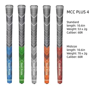 Golf club grip cotton thread anti slip rubber dual color splicing design for both men and women hot selling training competition s birthday gift Men's Putter