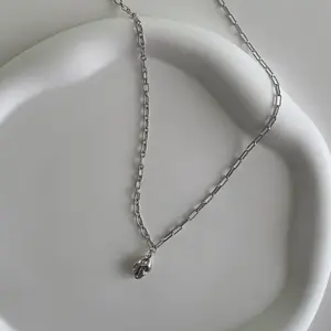 Half and Half Pendant Necklace
