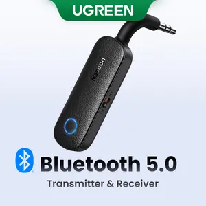 UGREEN Airplane Bluetooth Transmitter Receiver for 2 AirPods or BT Devices, Bluetooth Wireless Transmitter for Headphones, TV Car Home Stereo System, Bluetoothtransmitter, Auto, Automotive -TikTokShopSpringGlowUp,Greenish