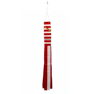 First Navy Jack Super Shiny Poly 5ft Windsock