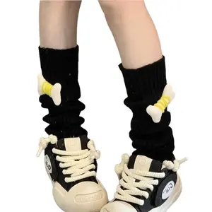 5 pairsDopamine socks, cute bone knitted sock, double-needle y2k, versatile, subculture, hot girl, pile socks, candy color stitch five  below  fashion faith