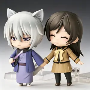 Kamisama Kiss Tomoe & Nanami Momozono Figures, Choose Single Figure or Complete 2PCS Set, Cute Chibi Style with Multiple Expressions, Anime Desk Decor & Gift