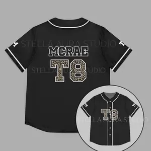 Baseball Jersey McRae | T8 Miss Possessive Concert Shirt | T8 Leopard Jersey | McRae Fan Merch Tour Shirt | Music Fan Gift