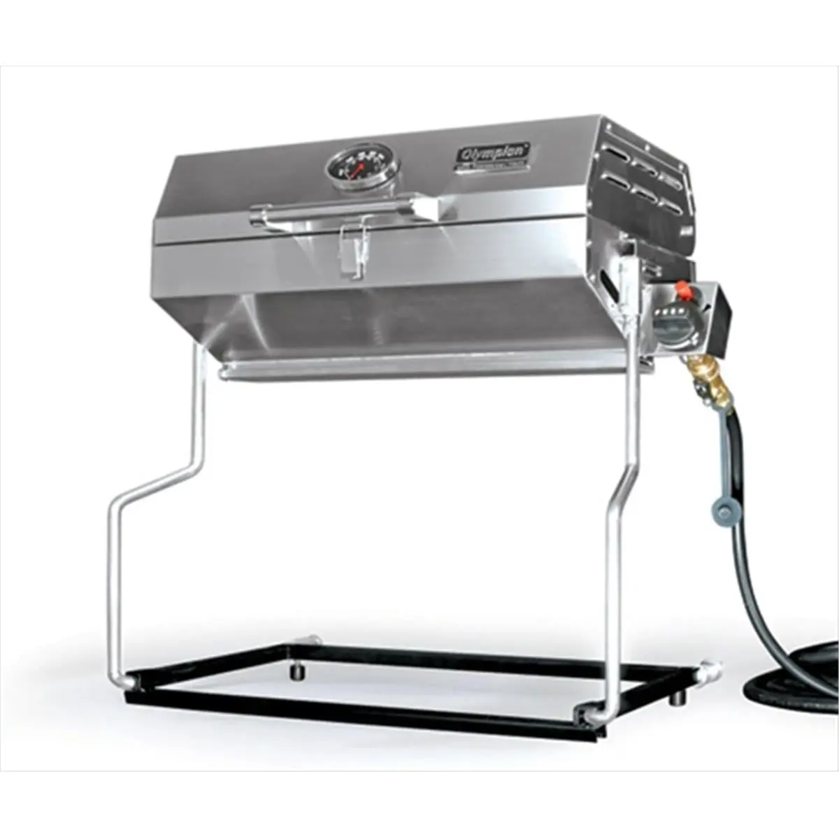 Camco 57305 5500 Stainless Steel Barbecue Grill - Lightweight, 2-Way Mount, Versatile Outdoor Smoker for Backyard Use, Increases Flavor